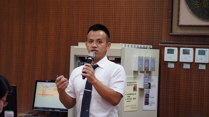 林信宏老師分享創新教學課程-社區服務學習教學成果