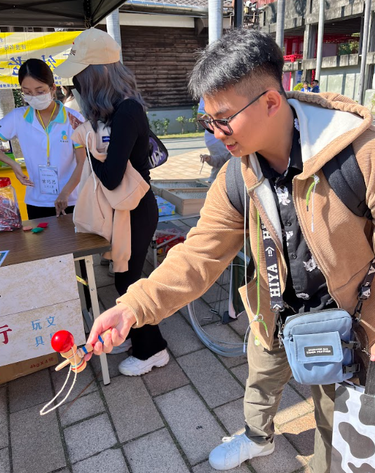 學生體驗的樂在其中